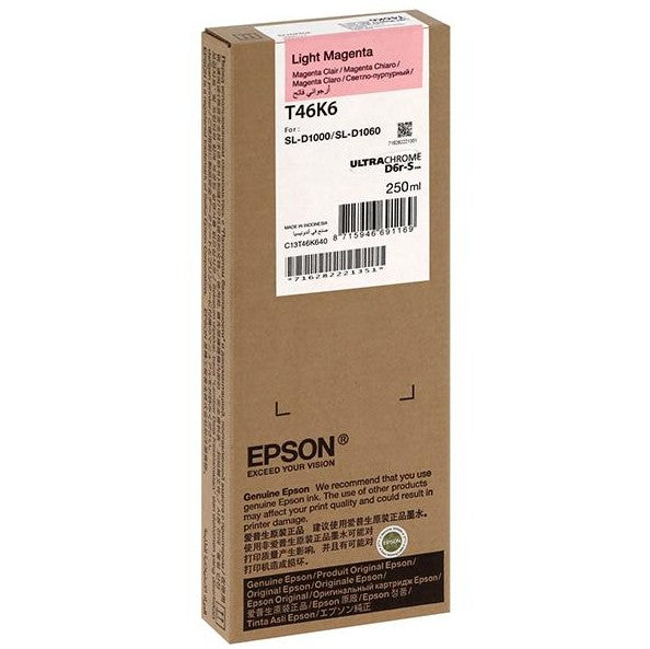 Epson Cartuccia T46K6 Light Magenta per Stampante SL-D1000/SL-D1060 Epson Cartuccia T46K6 Light Magenta per Stampante SL-D1000/SL-D1060